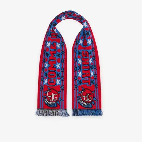 CDG-Shirt-Football-Scarf-Red-Blue.webp